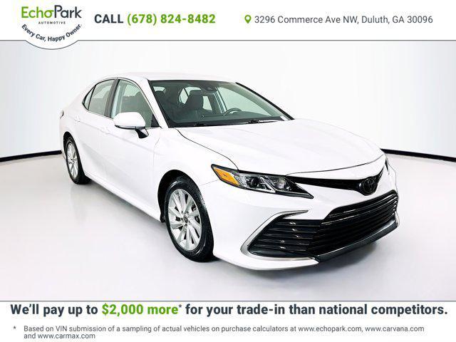 used 2021 Toyota Camry car, priced at $19,497
