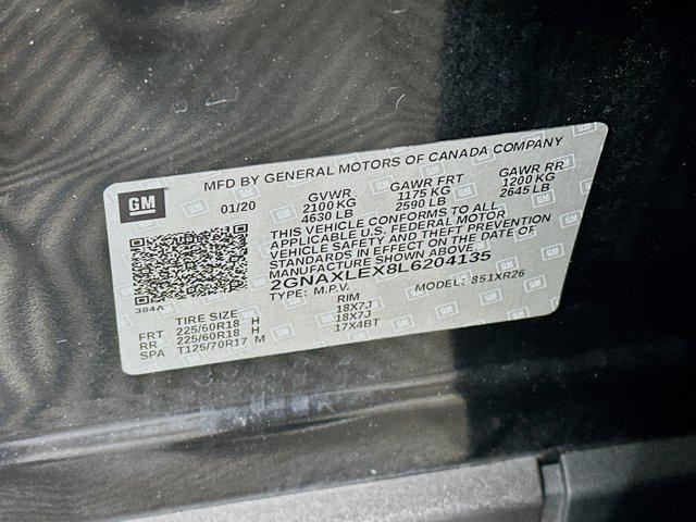 used 2020 Chevrolet Equinox car, priced at $13,877