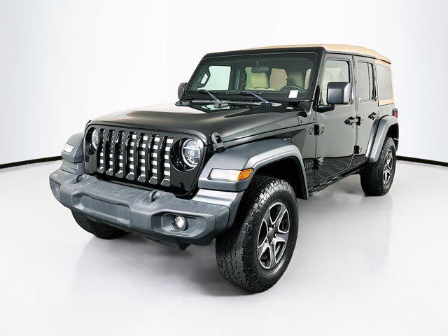 used 2020 Jeep Wrangler Unlimited car, priced at $24,587