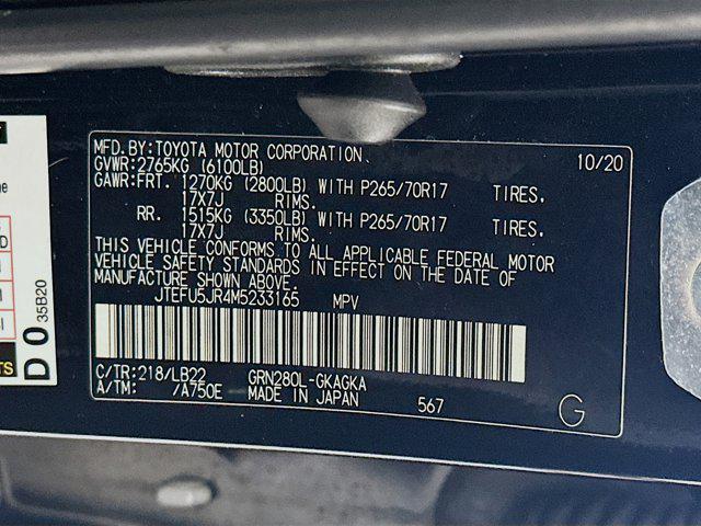 used 2021 Toyota 4Runner car, priced at $32,699
