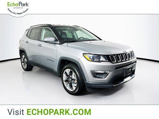 used 2021 Jeep Compass car, priced at $15,799