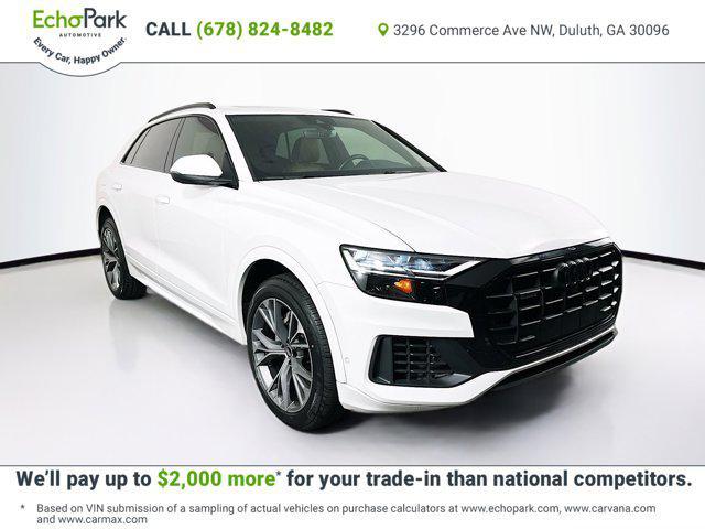 used 2022 Audi Q8 car, priced at $34,897
