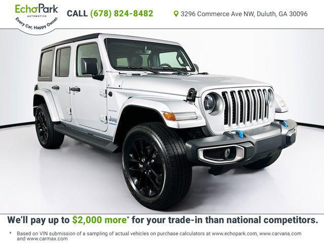used 2023 Jeep Wrangler 4xe car, priced at $28,997