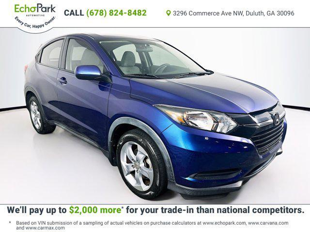 used 2016 Honda HR-V car, priced at $12,799