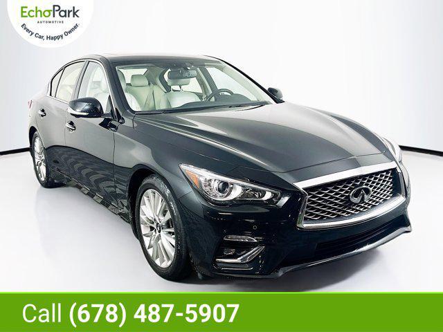 used 2021 INFINITI Q50 car, priced at $25,499