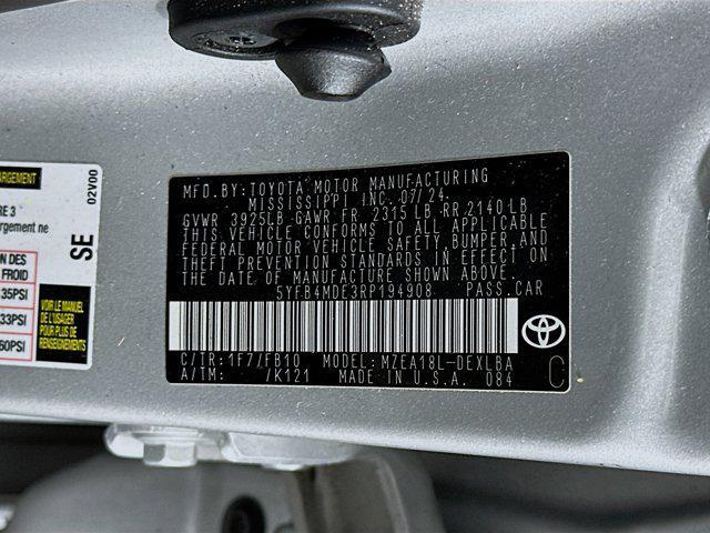 used 2024 Toyota Corolla car, priced at $19,496