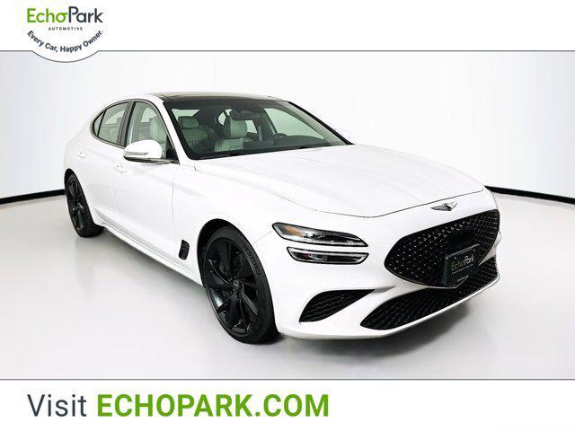 used 2023 Genesis G70 car, priced at $32,499