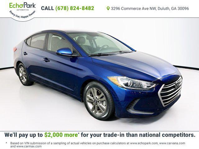 used 2018 Hyundai Elantra car, priced at $11,996