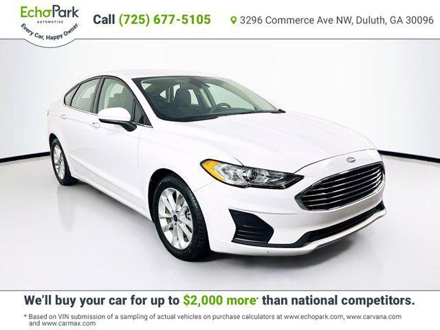 used 2020 Ford Fusion car, priced at $15,689