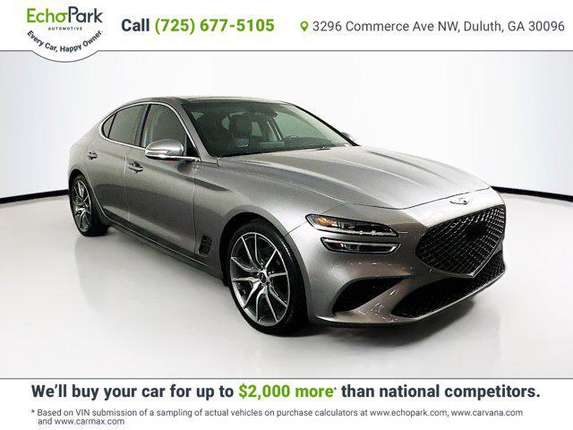 used 2022 Genesis G70 car, priced at $29,288