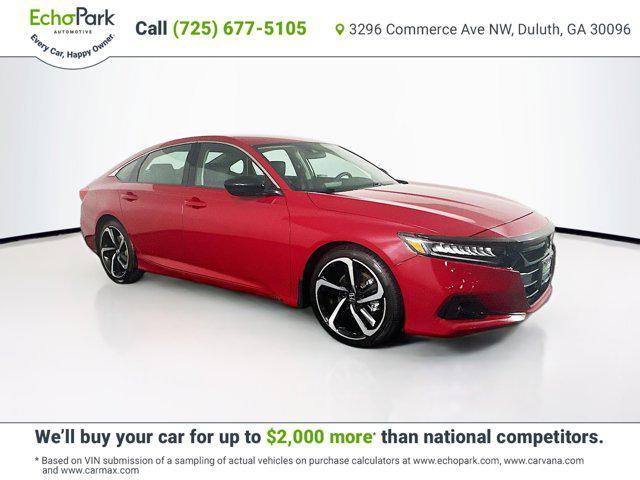 used 2022 Honda Accord car, priced at $25,798