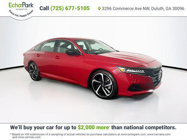 used 2022 Honda Accord car, priced at $25,798