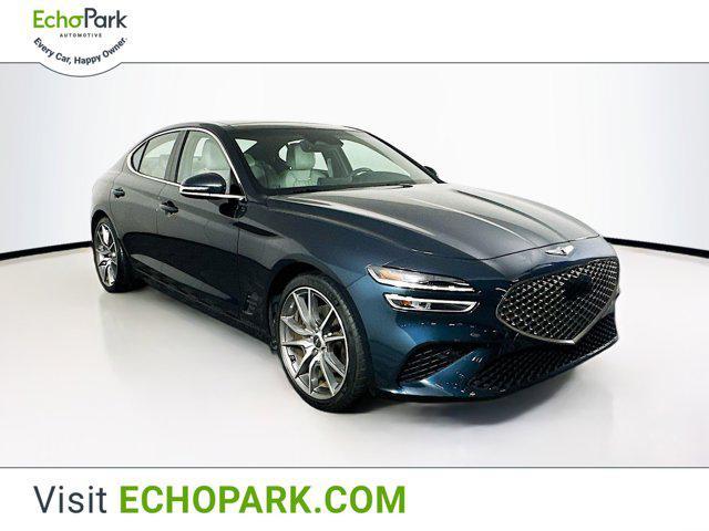 used 2022 Genesis G70 car, priced at $28,499