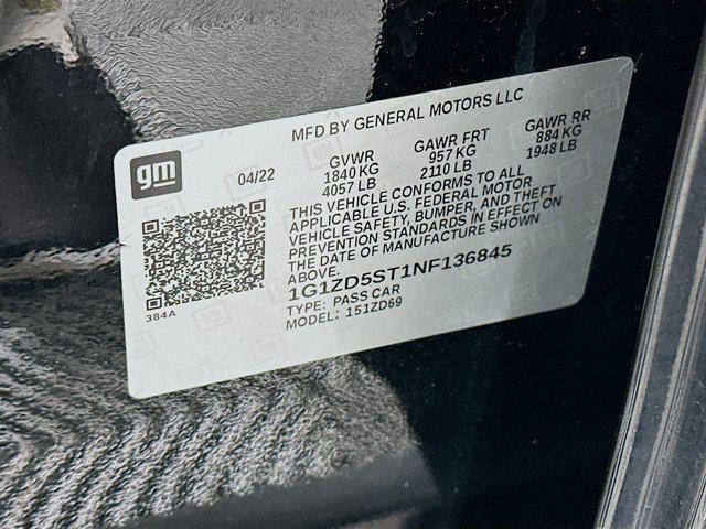 used 2022 Chevrolet Malibu car, priced at $14,997