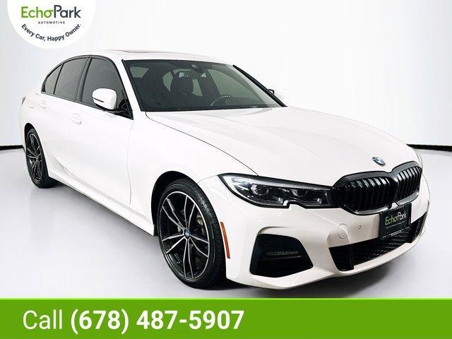 used 2021 BMW 330e car, priced at $27,297