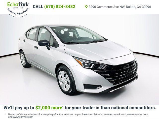 used 2024 Nissan Versa car, priced at $14,400
