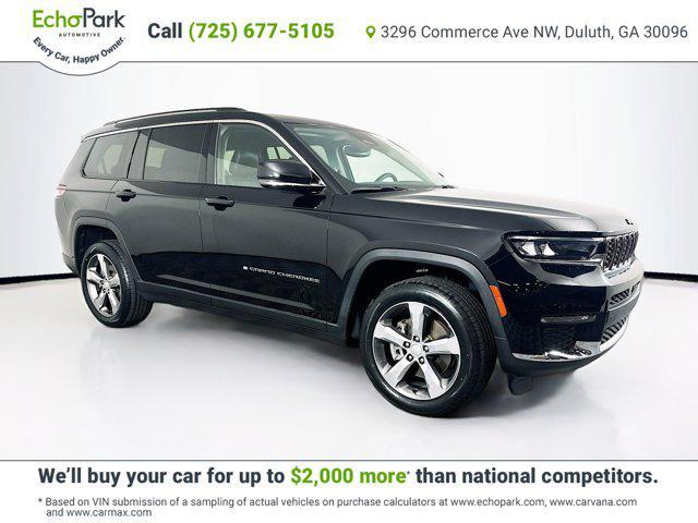 used 2021 Jeep Grand Cherokee L car, priced at $30,999