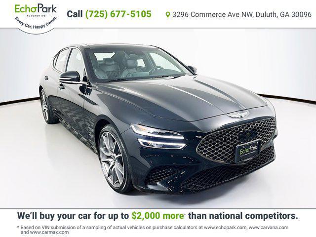 used 2022 Genesis G70 car, priced at $27,998