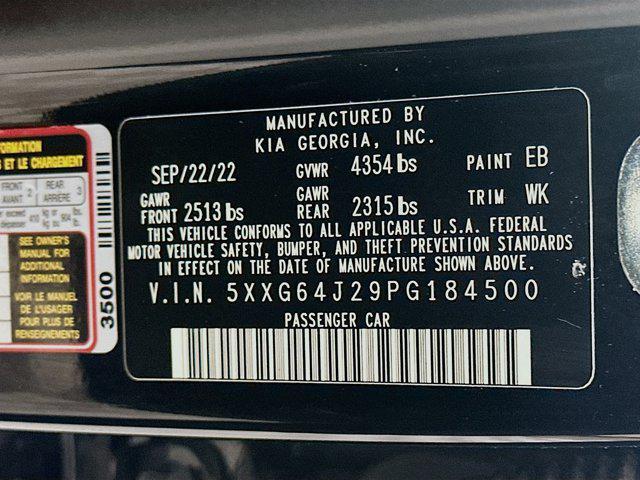 used 2023 Kia K5 car, priced at $24,397