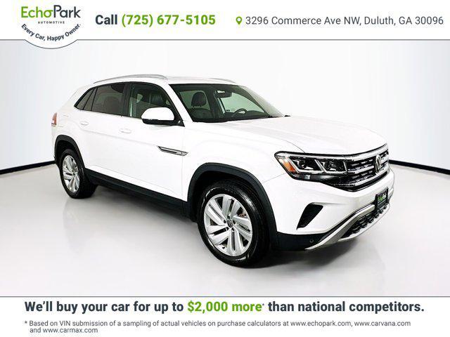 used 2021 Volkswagen Atlas Cross Sport car, priced at $25,698