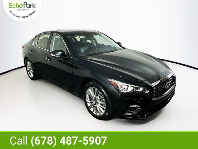 used 2021 INFINITI Q50 car, priced at $22,999