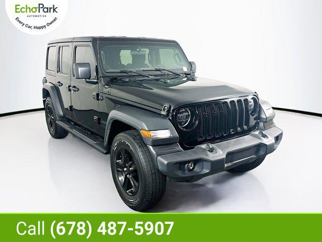 used 2020 Jeep Wrangler Unlimited car, priced at $29,999