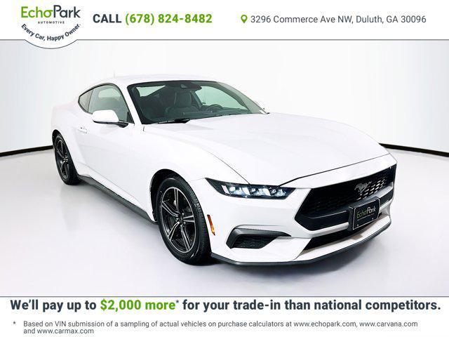 used 2024 Ford Mustang car, priced at $25,187