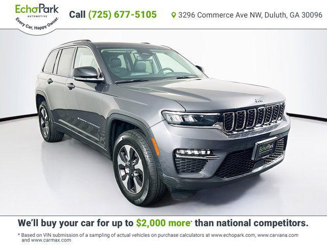 used 2023 Jeep Grand Cherokee 4xe car, priced at $31,297