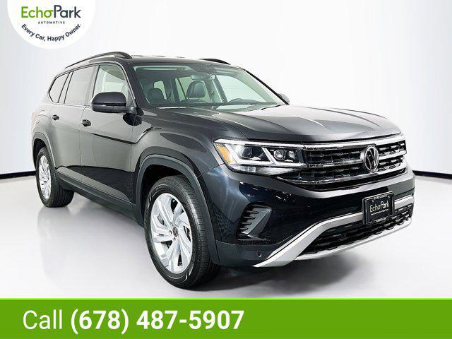 used 2021 Volkswagen Atlas car, priced at $27,799