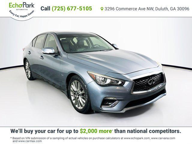 used 2018 INFINITI Q50 car, priced at $17,999