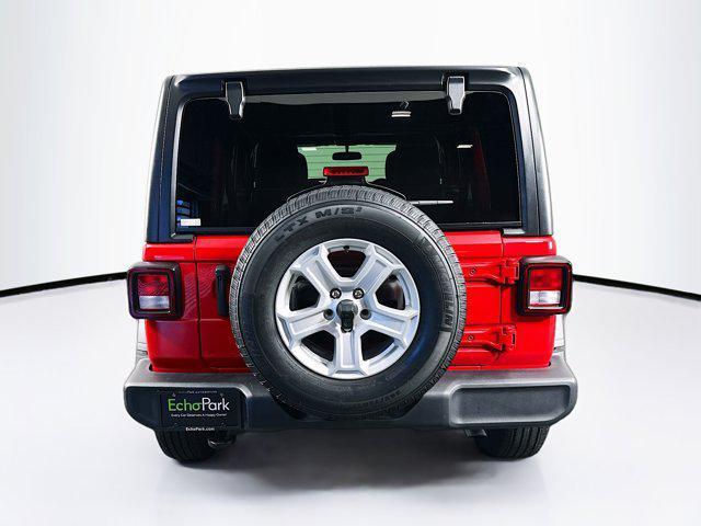used 2022 Jeep Wrangler Unlimited car, priced at $30,497