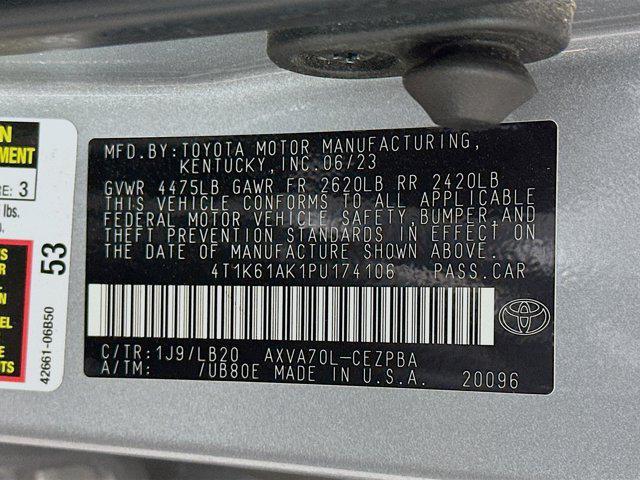 used 2023 Toyota Camry car, priced at $26,797