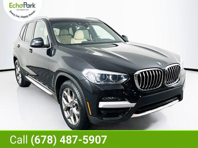 used 2021 BMW X3 car, priced at $27,498