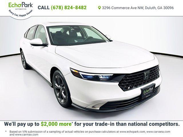used 2023 Honda Accord car, priced at $26,497