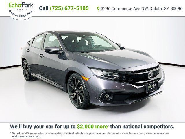 used 2020 Honda Civic car, priced at $21,299