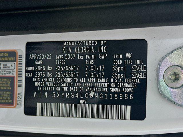used 2022 Kia Sorento car, priced at $20,697