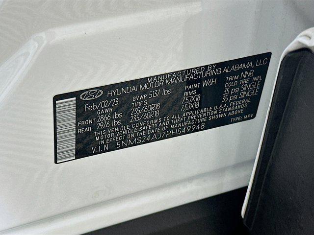 used 2023 Hyundai Santa Fe car, priced at $21,487