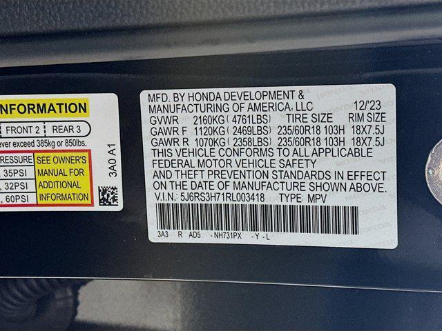 used 2024 Honda CR-V car, priced at $30,996