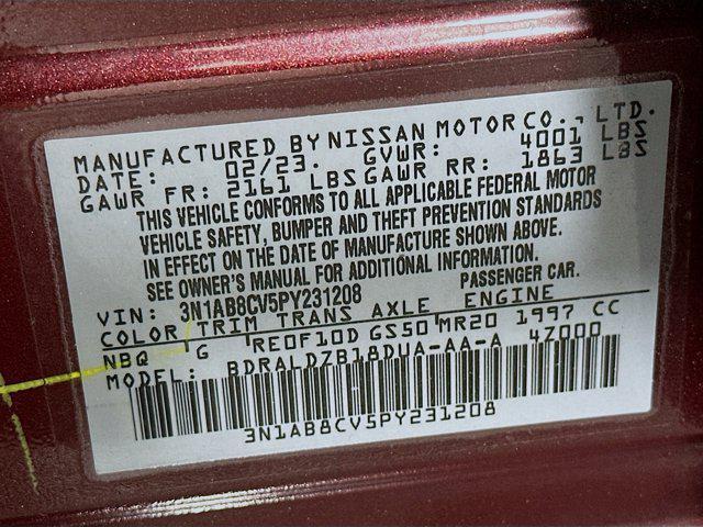 used 2023 Nissan Sentra car, priced at $18,497