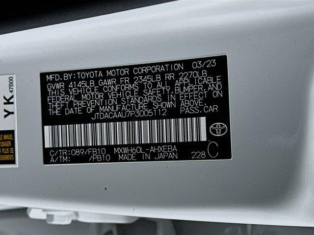 used 2023 Toyota Prius car, priced at $25,996