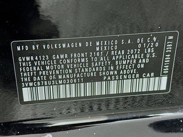 used 2020 Volkswagen Jetta car, priced at $13,997