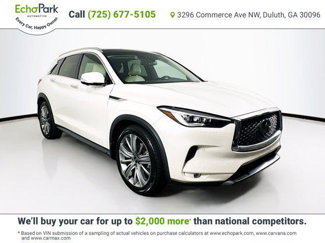 used 2021 INFINITI QX50 car, priced at $27,288