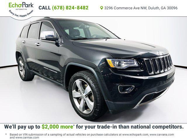 used 2015 Jeep Grand Cherokee car, priced at $15,996