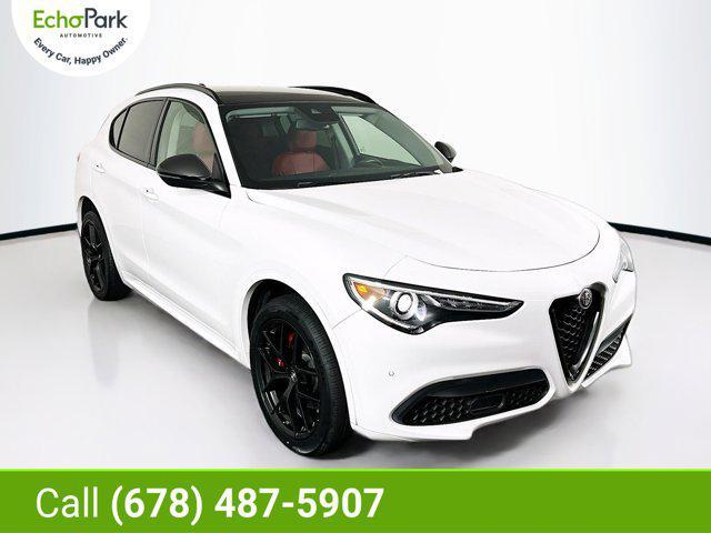 used 2021 Alfa Romeo Stelvio car, priced at $24,999