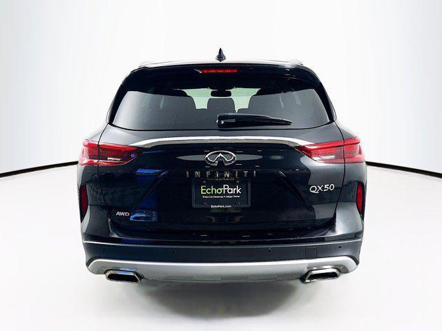 used 2021 INFINITI QX50 car, priced at $27,799