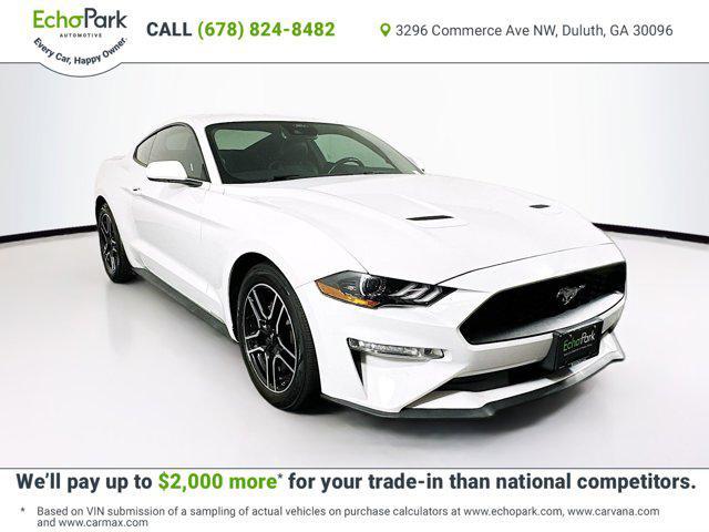 used 2021 Ford Mustang car, priced at $20,499