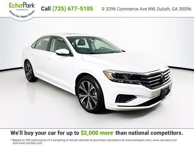 used 2022 Volkswagen Passat car, priced at $18,499