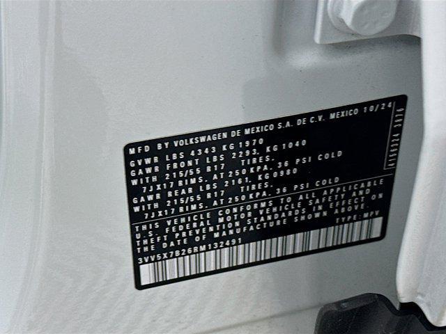 used 2024 Volkswagen Taos car, priced at $19,287