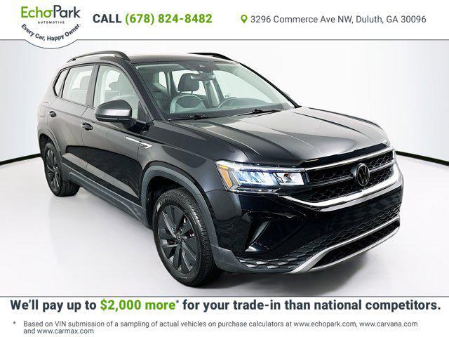 used 2024 Volkswagen Taos car, priced at $19,197