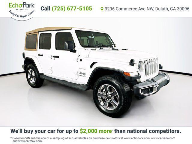 used 2022 Jeep Wrangler Unlimited car, priced at $32,188